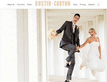 Tablet Screenshot of dustinandcorynn.com